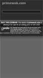 Mobile Screenshot of primewok.com